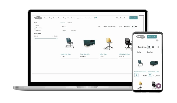 Odoo unifica todos los canales de venta
